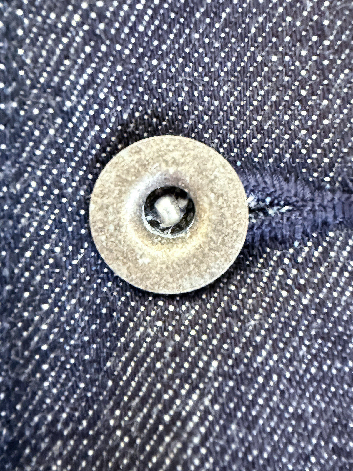 糊付け倍デニムジャケット